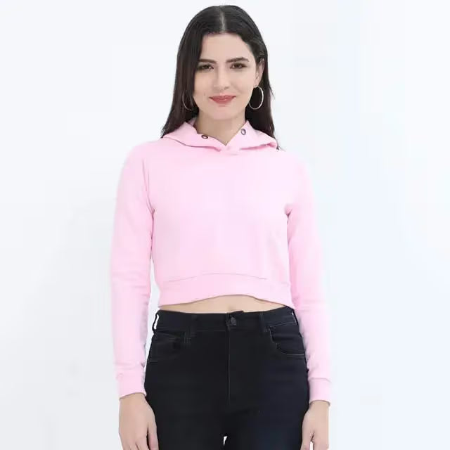 Female Cropped Hoodie